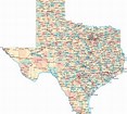 map_texas_cities_boundaries_color_highways