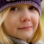 Wyoming, crying, little girl, abused, victim, needs help, tears
